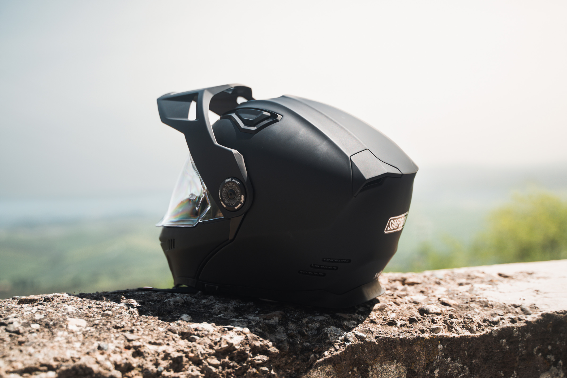 Simpson Adventure Motorcycle Helmet The Journey