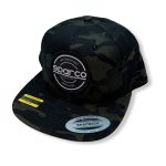 Sparco S-Patch Hat - Mulitcam Black