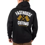 Fasthouse 68 Trick Hooded Pullover - Black - Image 3