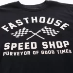 Fasthouse Crossroad Tee - Black - Image 3