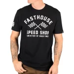 Fasthouse Crossroad Tee - Black - Image 4