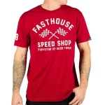 Fasthouse Crossroad Tee - Cardinal - Image 5