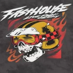 Fasthouse Destroyer Tee - Black Crystal Wash - Image 4