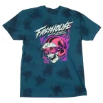 Fasthouse Destroyer Tee - Indigo Crystal Wash