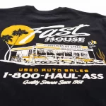 Fasthouse Sunset Tee - Black - Image 3