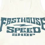Fasthouse Womens Record Tank - Off White - Image 2