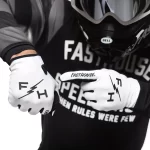 Fasthouse Carbon Eternal Glove - White - Image 5