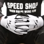 Fasthouse Carbon Eternal Glove - White - Image 4