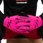 Fasthouse Carbon Eternal Glove - Electric Pink - Image 2